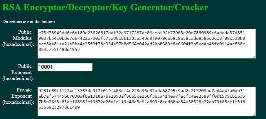 Generate Public Key From Private Rsa Pythonm