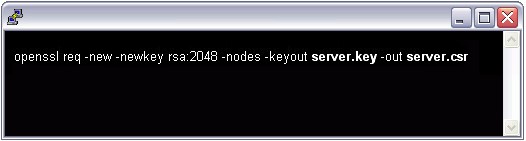 Openssl Generate Csr 2048 Key